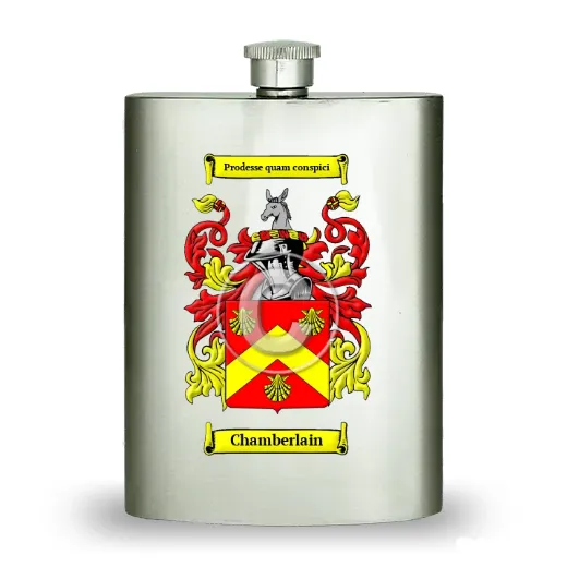 Chamberlain Stainless Steel Hip Flask