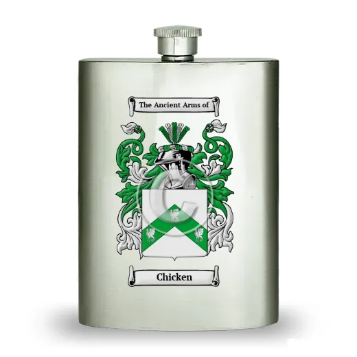 Chicken Stainless Steel Hip Flask