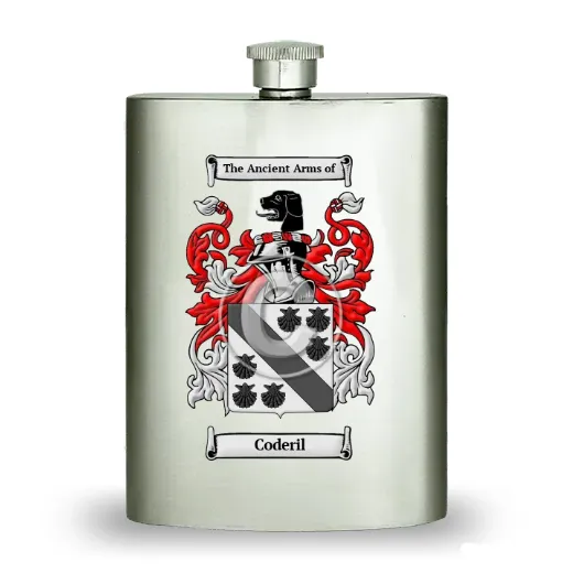 Coderil Stainless Steel Hip Flask