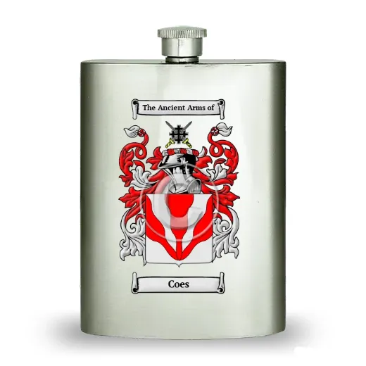 Coes Stainless Steel Hip Flask