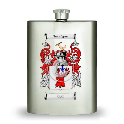 Colt Stainless Steel Hip Flask