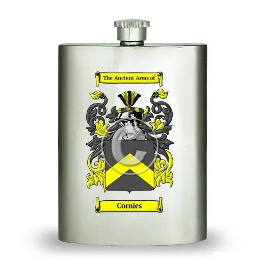 Cornies Stainless Steel Hip Flask