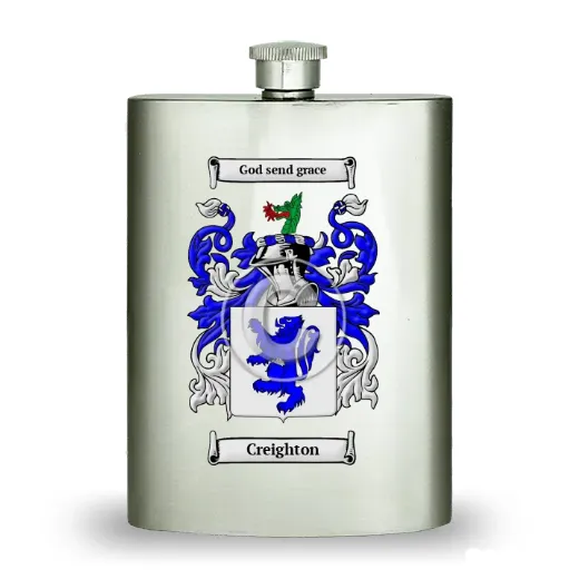 Creighton Stainless Steel Hip Flask