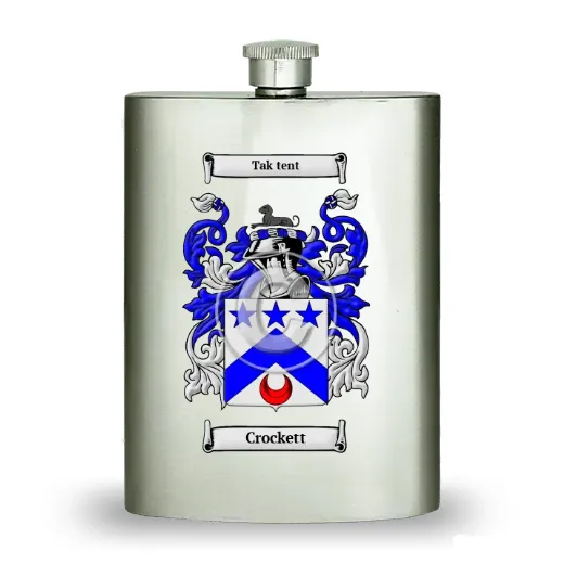 Crockett Stainless Steel Hip Flask