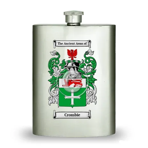 Crombie Stainless Steel Hip Flask
