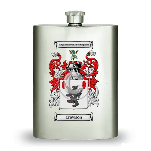 Crowson Stainless Steel Hip Flask