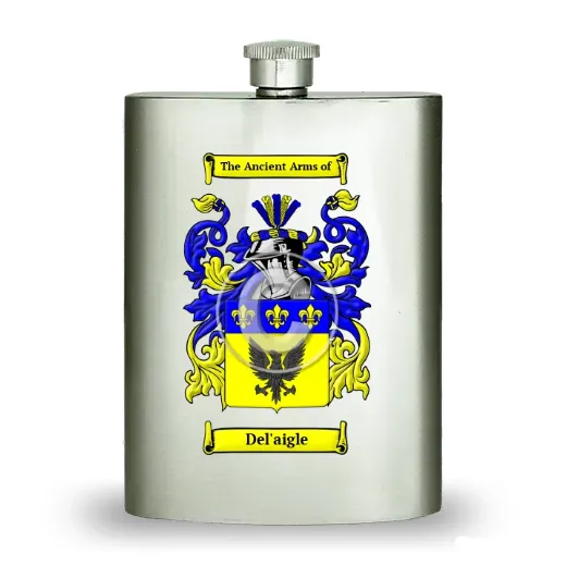Del'aigle Stainless Steel Hip Flask