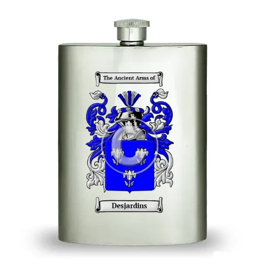 Desjardins Stainless Steel Hip Flask
