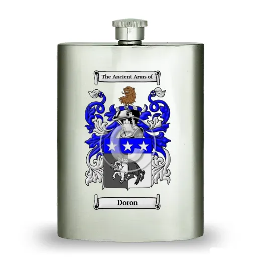 Doron Stainless Steel Hip Flask