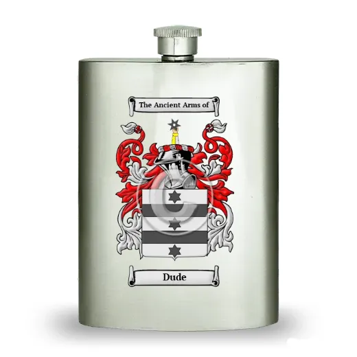 Dude Stainless Steel Hip Flask