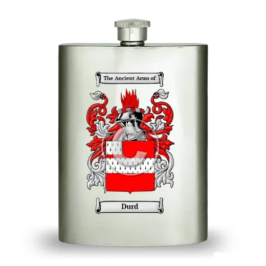 Durd Stainless Steel Hip Flask