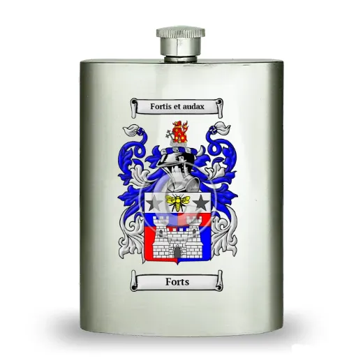 Forts Stainless Steel Hip Flask