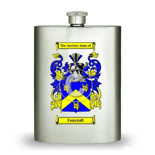 Foxcroft Stainless Steel Hip Flask