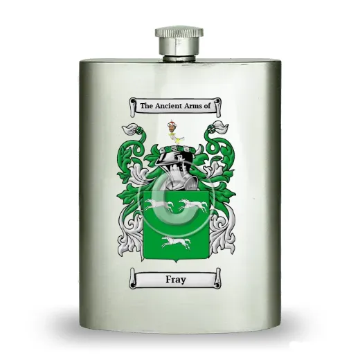 Fray Stainless Steel Hip Flask