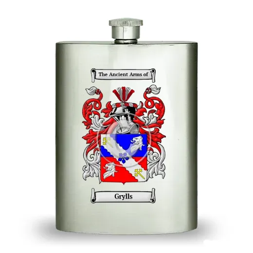 Grylls Stainless Steel Hip Flask