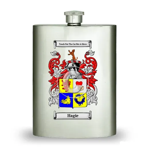 Hagie Stainless Steel Hip Flask