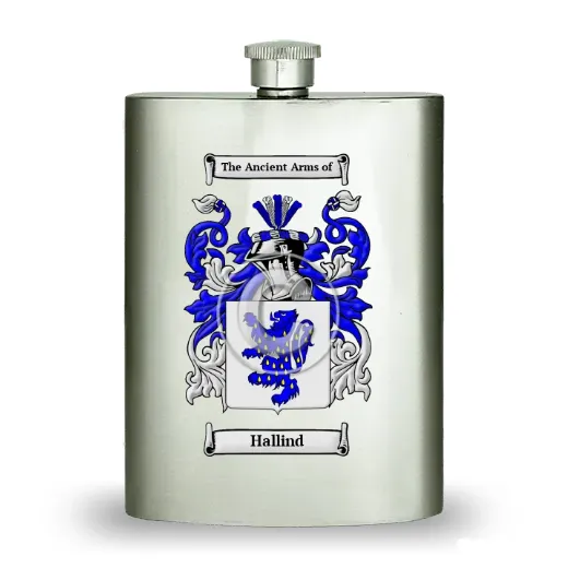 Hallind Stainless Steel Hip Flask