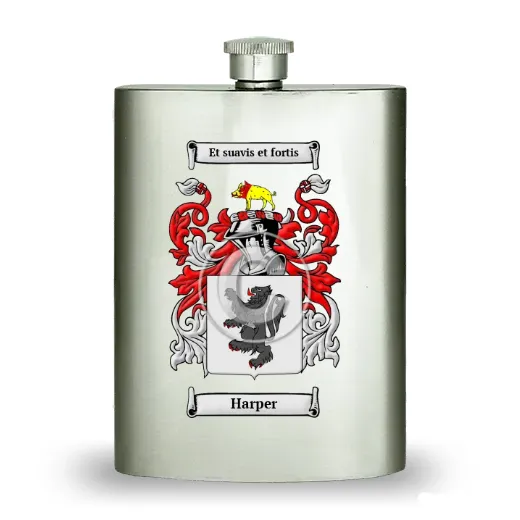 Harper Stainless Steel Hip Flask
