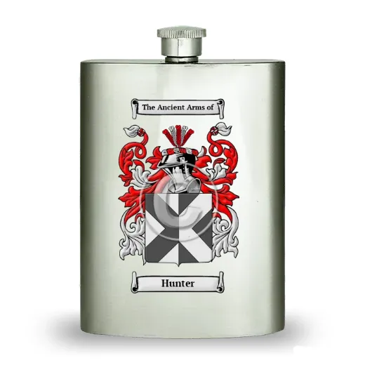 Hunter Stainless Steel Hip Flask