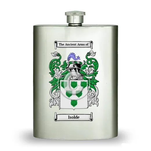 Isolde Stainless Steel Hip Flask