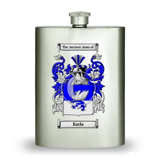 Karla Stainless Steel Hip Flask