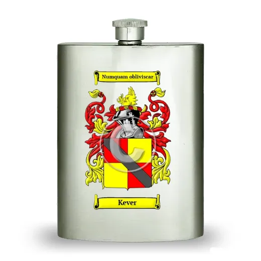 Kever Stainless Steel Hip Flask