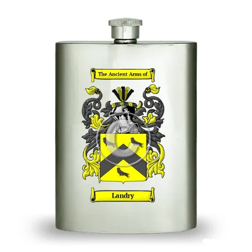 Landry Stainless Steel Hip Flask