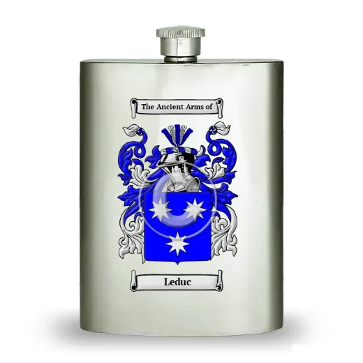 Leduc Stainless Steel Hip Flask