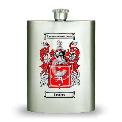 Letters Stainless Steel Hip Flask