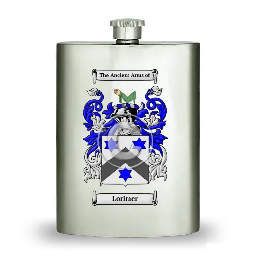 Lorimer Stainless Steel Hip Flask