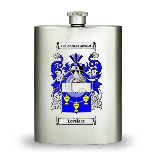 Lovelace Stainless Steel Hip Flask