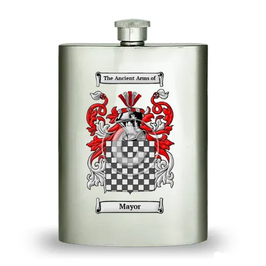 Mayor Stainless Steel Hip Flask