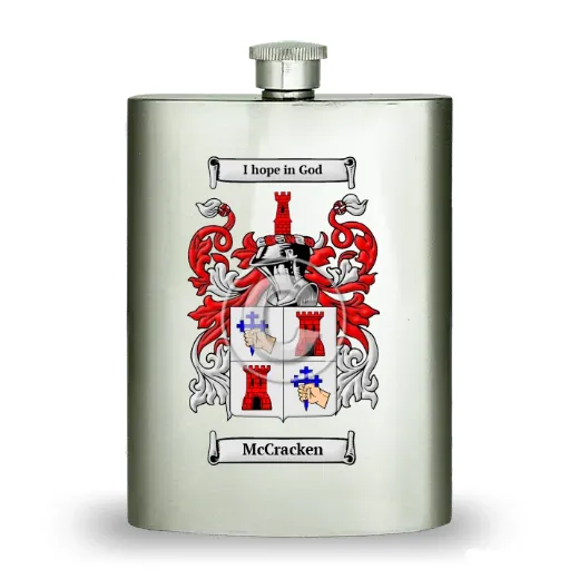McCracken Stainless Steel Hip Flask