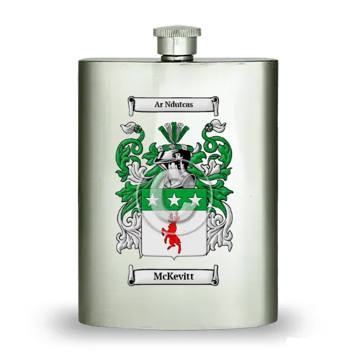 McKevitt Stainless Steel Hip Flask