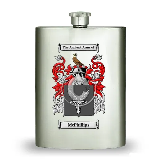 McPhillips Stainless Steel Hip Flask