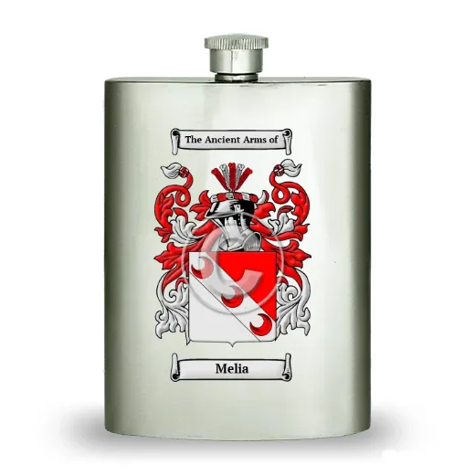 Melia Stainless Steel Hip Flask