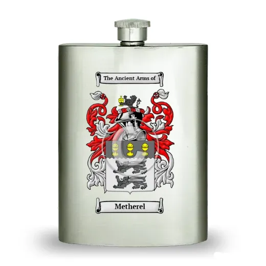 Metherel Stainless Steel Hip Flask