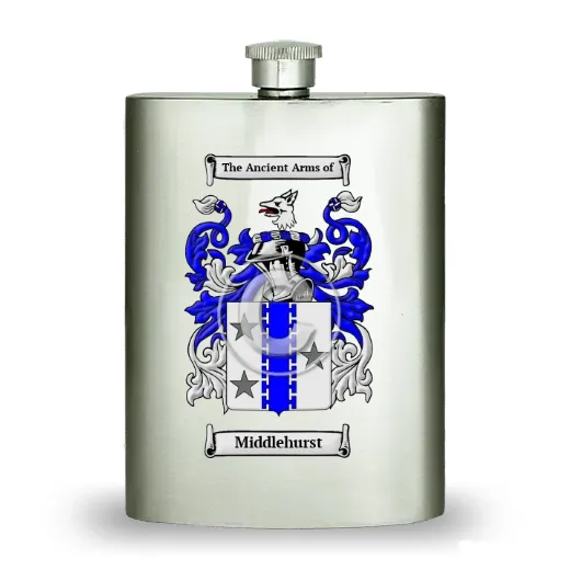 Middlehurst Stainless Steel Hip Flask