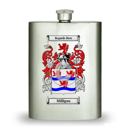 Milligan Stainless Steel Hip Flask