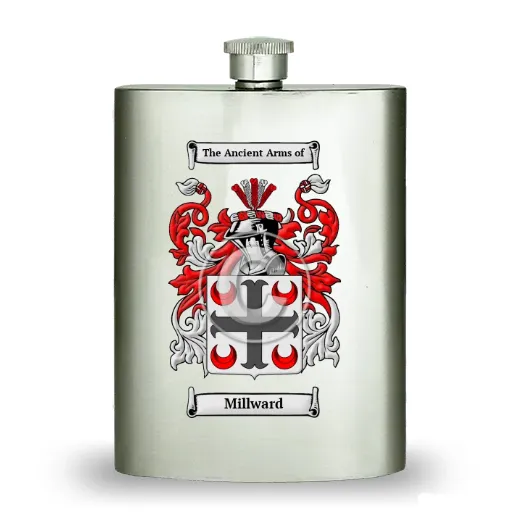 Millward Stainless Steel Hip Flask