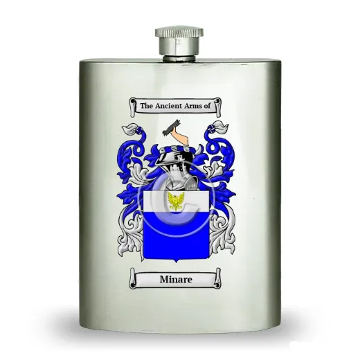 Minare Stainless Steel Hip Flask
