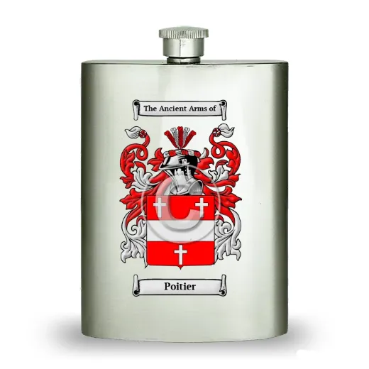 Poitier Stainless Steel Hip Flask