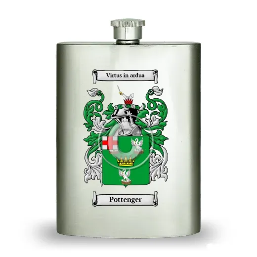Pottenger Stainless Steel Hip Flask