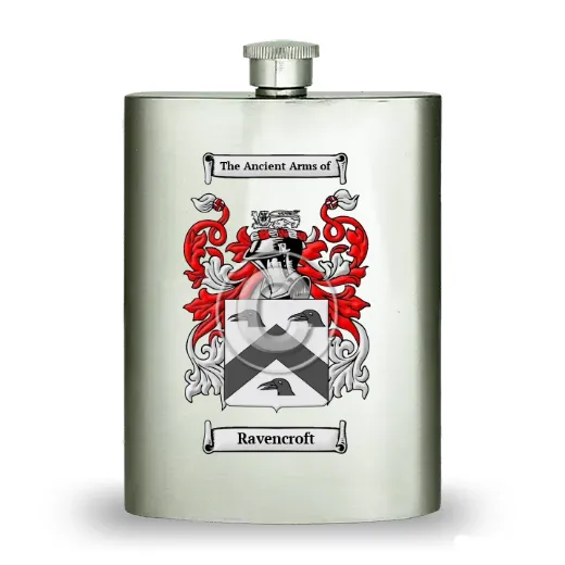 Ravencroft Stainless Steel Hip Flask