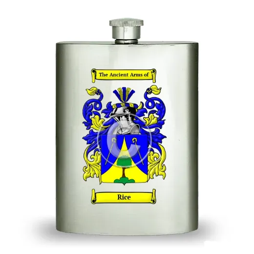 Rice Stainless Steel Hip Flask
