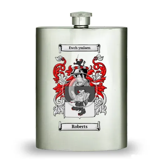 Roberts Stainless Steel Hip Flask
