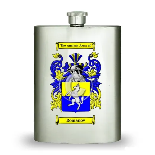 Romanov Stainless Steel Hip Flask