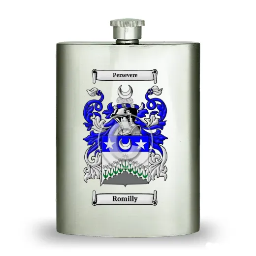 Romilly Stainless Steel Hip Flask