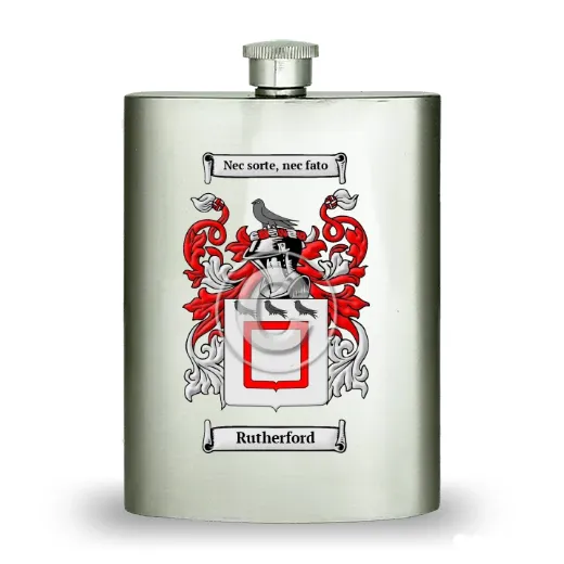 Rutherford Stainless Steel Hip Flask