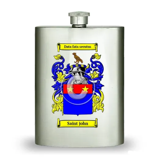 Saint john Stainless Steel Hip Flask